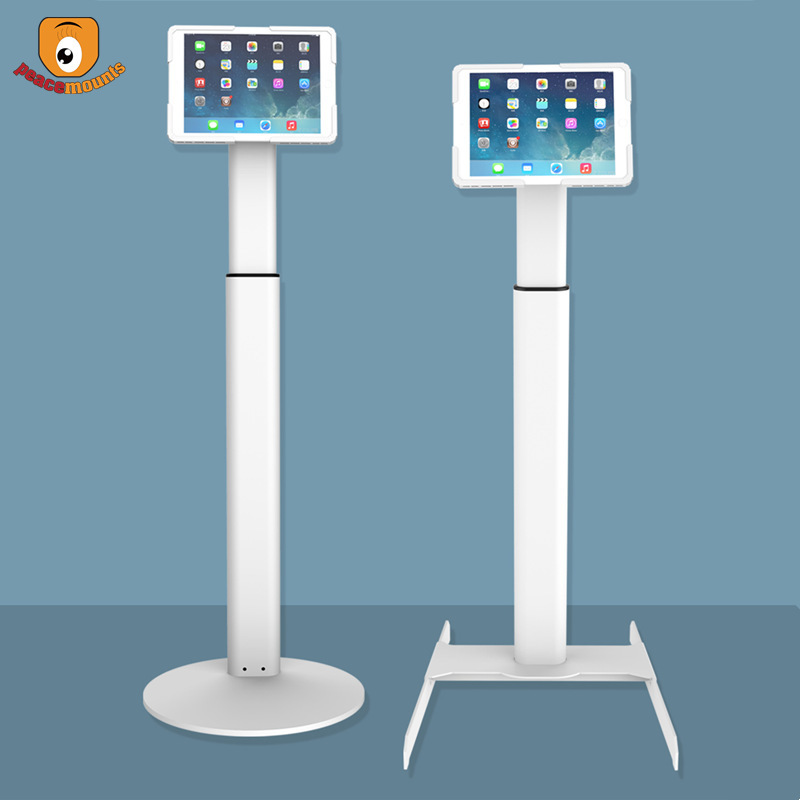 Dedicated tablet stand fitness commercial display floor Kiosk anti-theft vesa tablet stand with lock