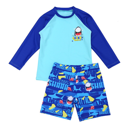Men's Summer Swim Training Set, Children's Swimsuit