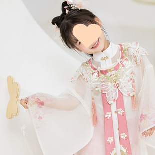 Tangshangyuan-Hanfu for Girls and Kidsren, Ming Dynasty Han Dynasty, Ancient Style Fairy Princess Long Skirt, Fairy Style Spring 2025 New Style