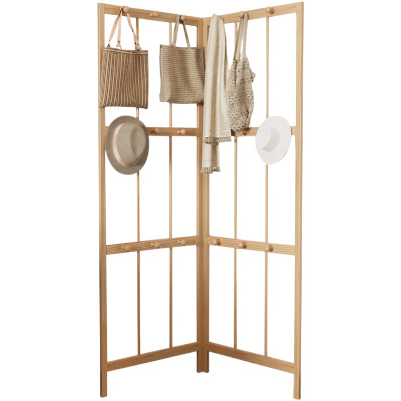 Perchero plegable piso dormitorio noche ropa colgante percha para la noche Multi-ángulo simple almacenamiento