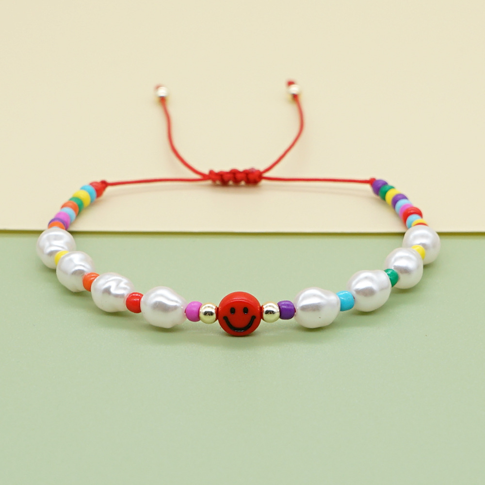 Cartoon Style Smiley Face Soft Clay Women's Bracelets display picture 3