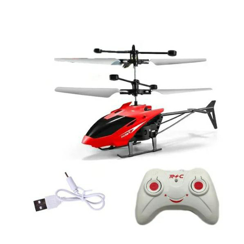 Dual-mode remote control induction aircraft red
