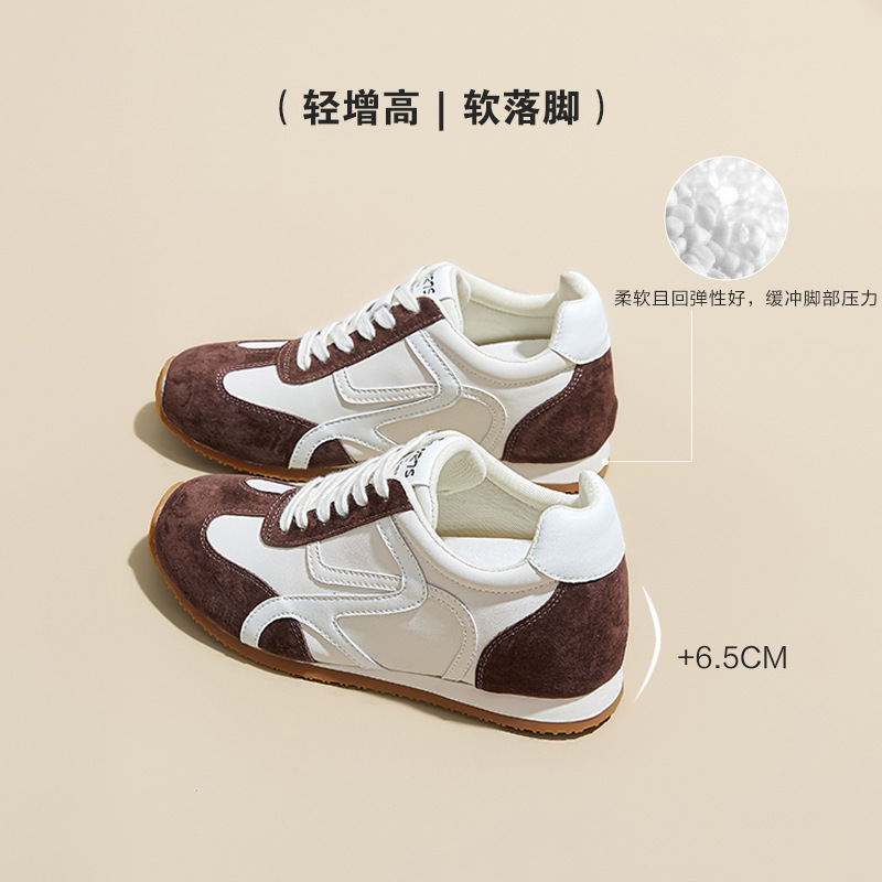 通気性のあるバレエインナー強化道徳トレーニングシューズ婦人靴2025秋の新多用途厚底お父さんカジュアルフォレストシューズ女性用|undefined