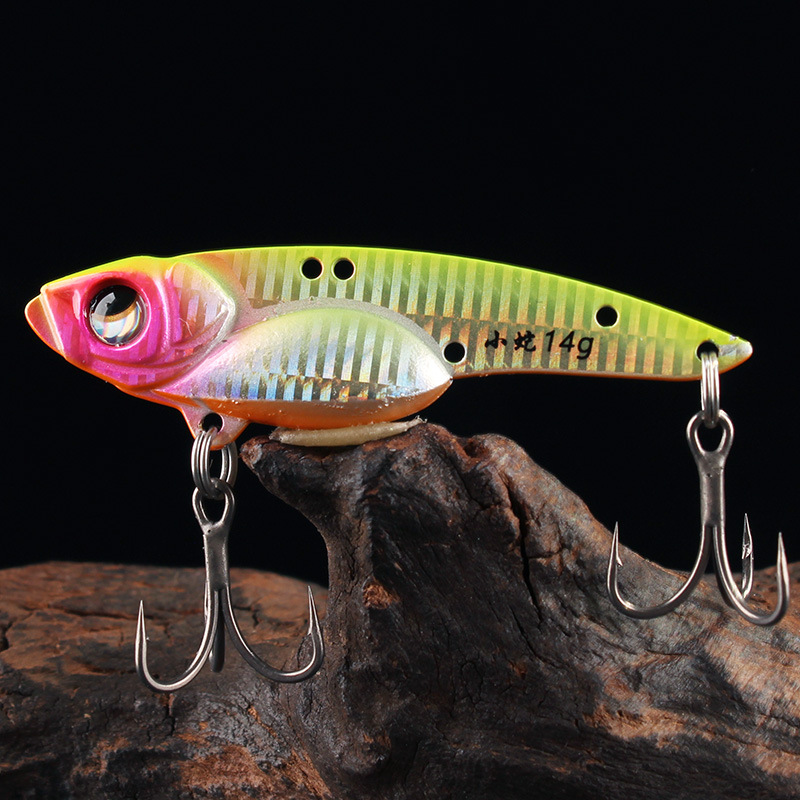 Aohu Luya cebo serpiente temblor VIb Luya cebo falso sumergido equipado con teflón reforzado tres ganchos VIb cebo