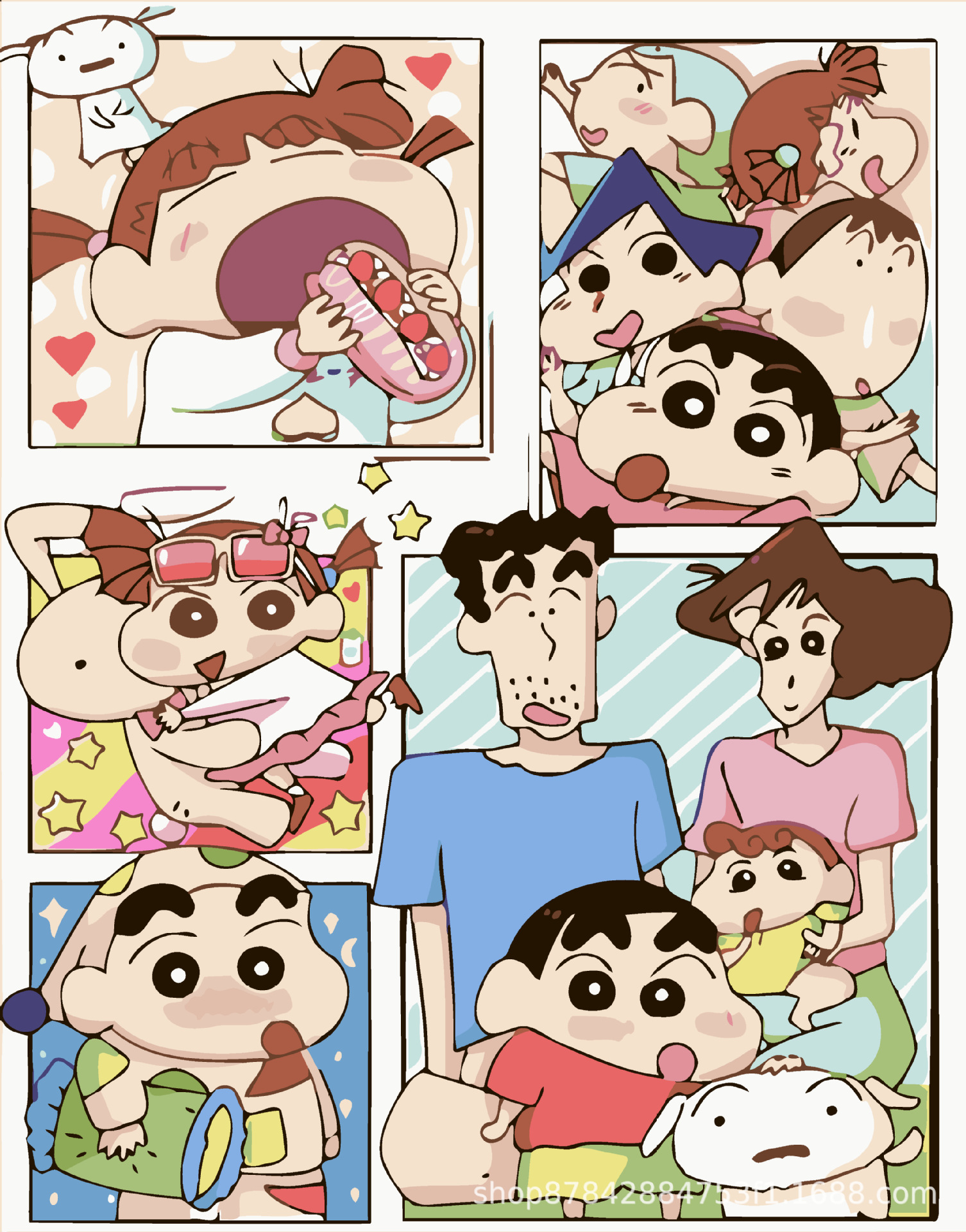 Pintura al óleo digital bricolaje al por mayor hecho a mano relleno de color curación descompresión popular para niños flor nieve montaña decorativa pintura de paisaje