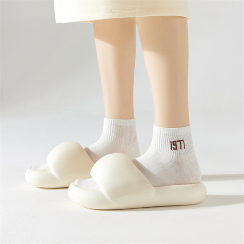 Women's Summer Short Socks Korean Style Ins Comfy White Socks Simple Low-Cut Ankle Socks Breathable Sweatproof Low Waist Socks