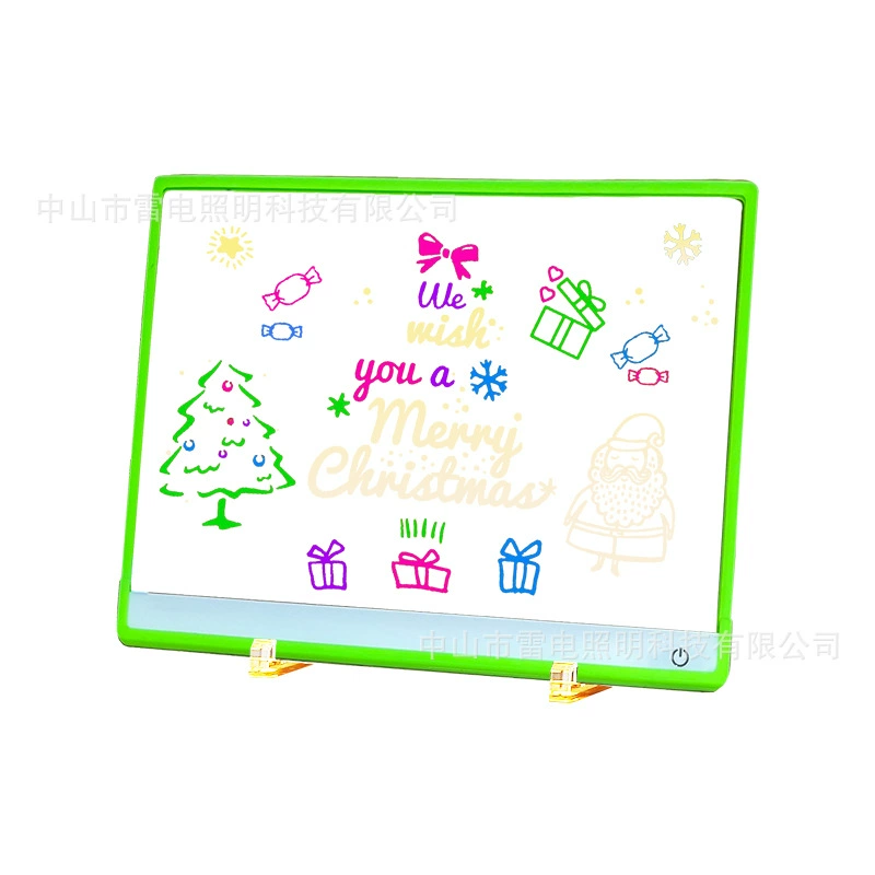 Акриловая настольная лампа с надписью erasable handwriting светящаяся доска сообщение diy перезаряжаемый LED ночник