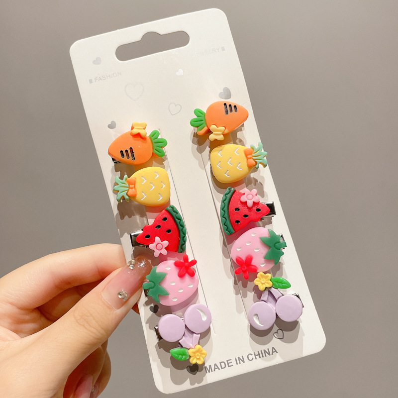 6 # Frutas Juego de 10 piezas.