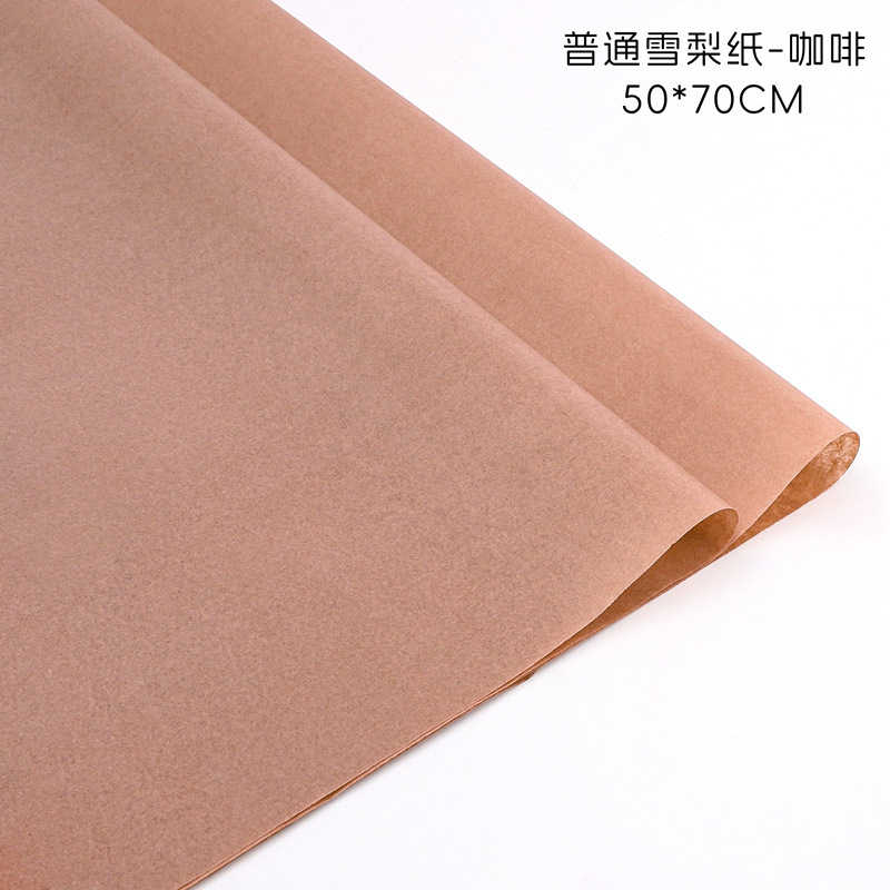 Nuevo papel de pera 70*50cm papel de envolver flores forro base mano amasando papel de algodón papel de envolver flores al por mayor fabricante