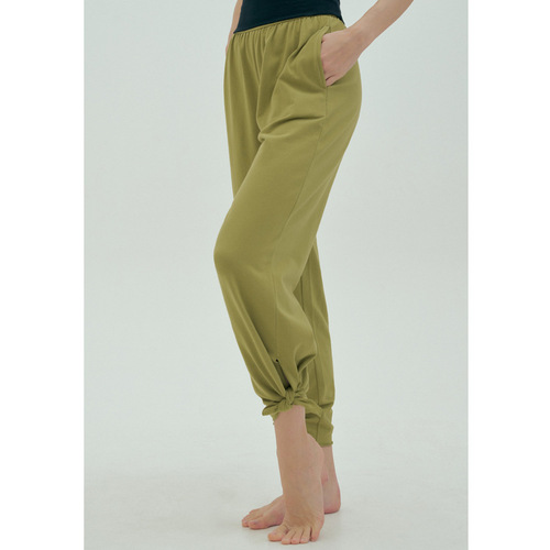 2024 New Yoga & Fitness Workout Pants: High-Waisted, Loose-Fit Wide-Leg Pants with Adjustable Cuffs—Perfect for Tummy Control in Dance and Pilates