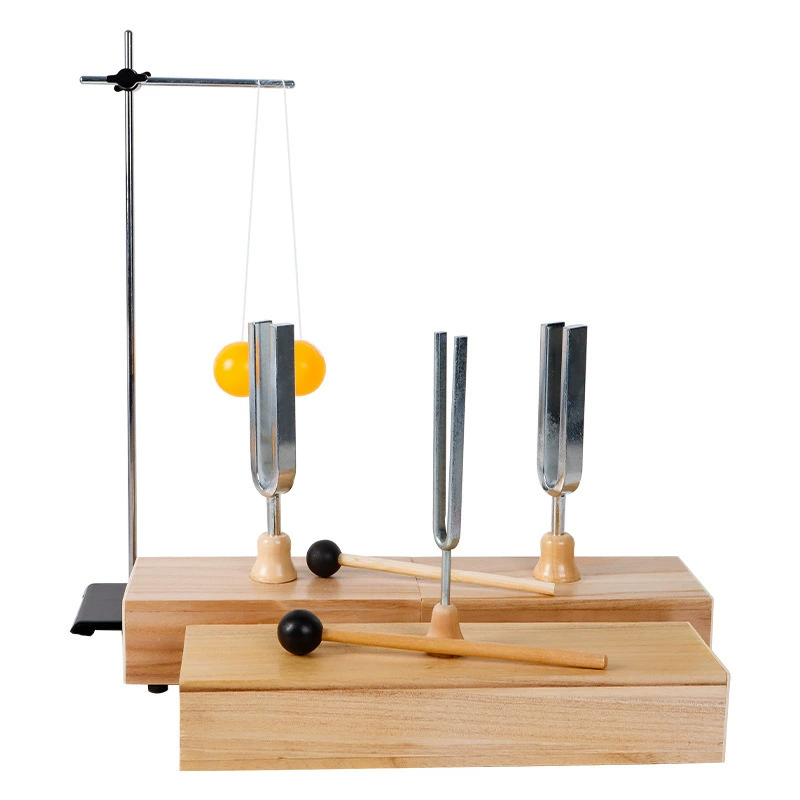 Учебная монета? Wait not. Let's craft translation: The phrase: "Teaching Yin fork 256/512/440Hz Herz resonance fork set Teaching aid sound hammer fork resonance box learning"