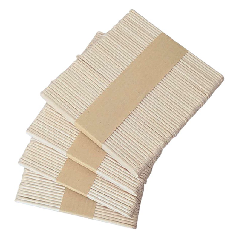 Палочка для мороженого Ручная работа Палочка для мороженого Палочка для языка Палочка для мороженого Деревянная щепа ручной работы