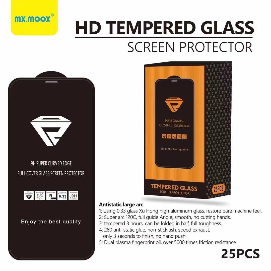 Adecuado para iphone15 pantalla de seda esmerilado alta presión borde transparente 35giPhone15Pro tres película templado fuerte pegatina protectora