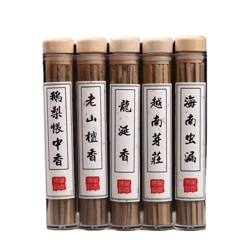 Non-sticky powder line incense goose pear tent incense Vietnam Nha Trang agarwood Laoshan sandalwood bedroom incense indoor aromatherapy line incense household