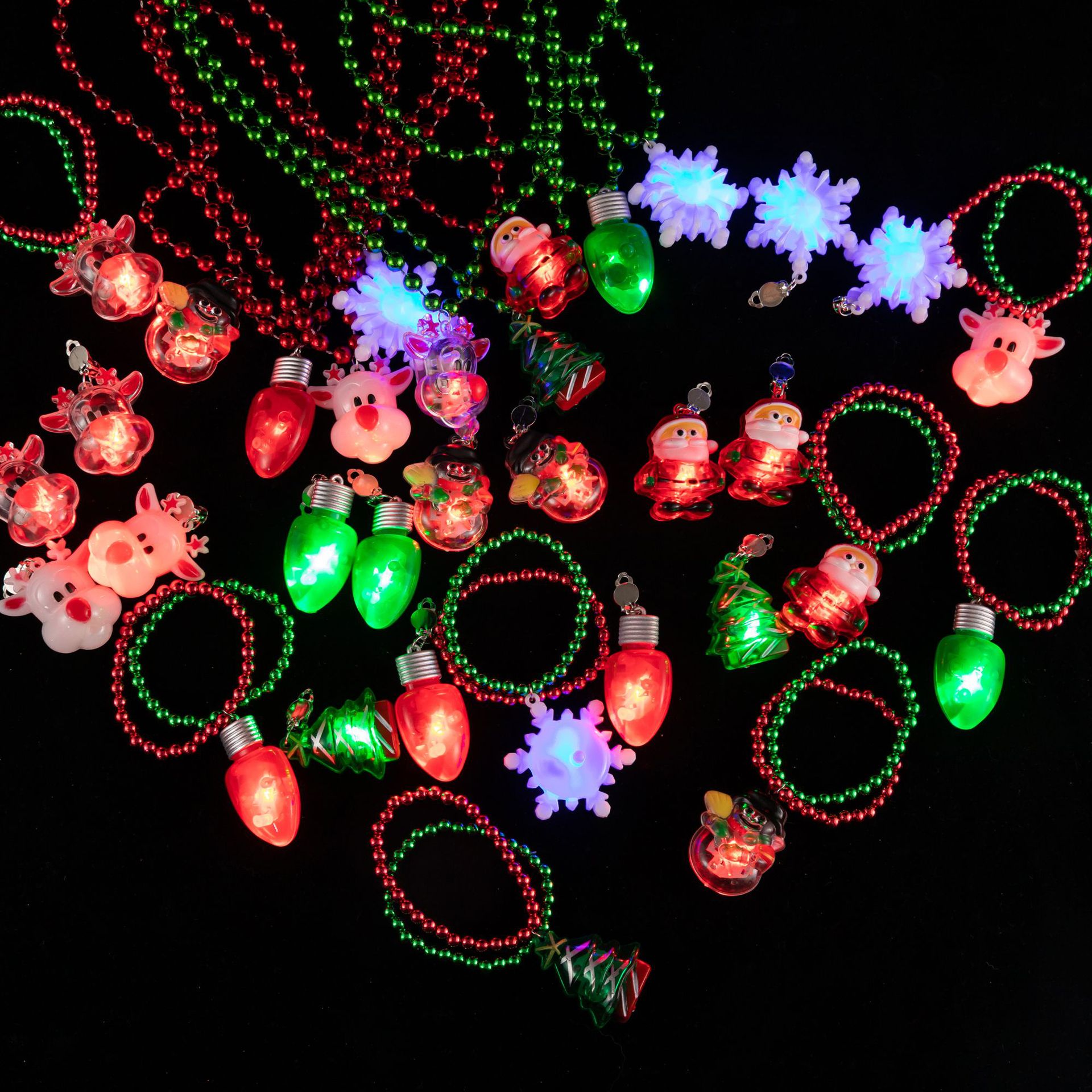 18g Weight Drop Earrings Classification 1 Pair Quantity Festival Occasion Plastic Material Christmas Festival Christmas Tree, Santa Claus Pattern Women'S Gender Fashion Style Fashion Christmas Tree Santa Claus Plastic Women's Drop Earrings 1 Pair 1