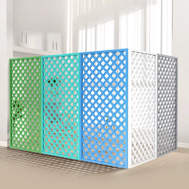 Антикоррозийный деревянный забор белый двор забор сад забор ограждение сетка восхождение ротанг забор перегородки открытый подставка для цветов