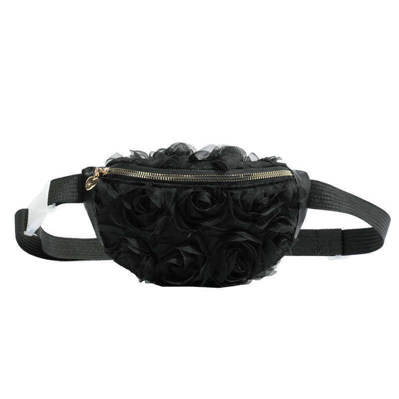 Dolce encaje rosa bolsas de pecho de chicas mini bolsas de cintura frescas transfronterizas nuevos accesorios para niños bolsas de moda