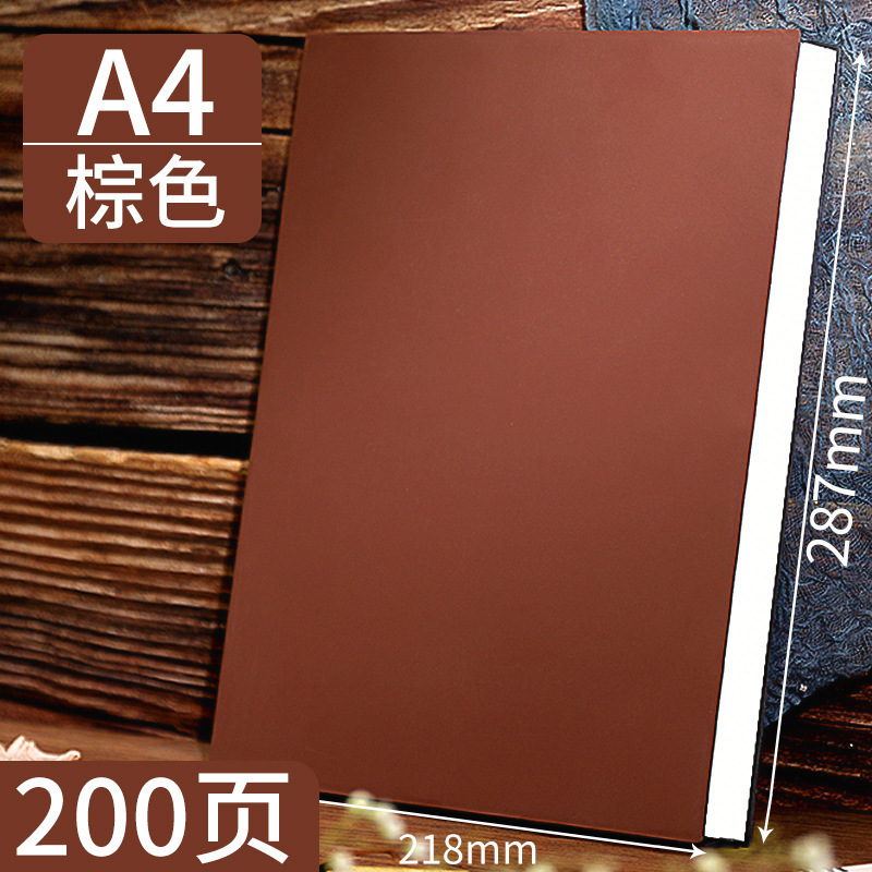厚みのある A5 ノートブックカスタム卸売ロゴビジネス B5 会議記録ブック A4 シープスキンノートブック|undefined
