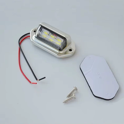Suvs, Trucks, and Box Trailers, License plate lamp