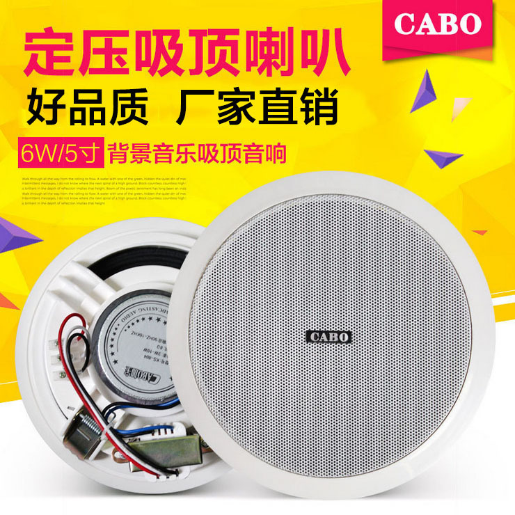 CABO/Jiabao KS-804 Background Music Fixed Pressure Ceiling Horn Broadcasting Embedded Ceiling Ceiling Horn