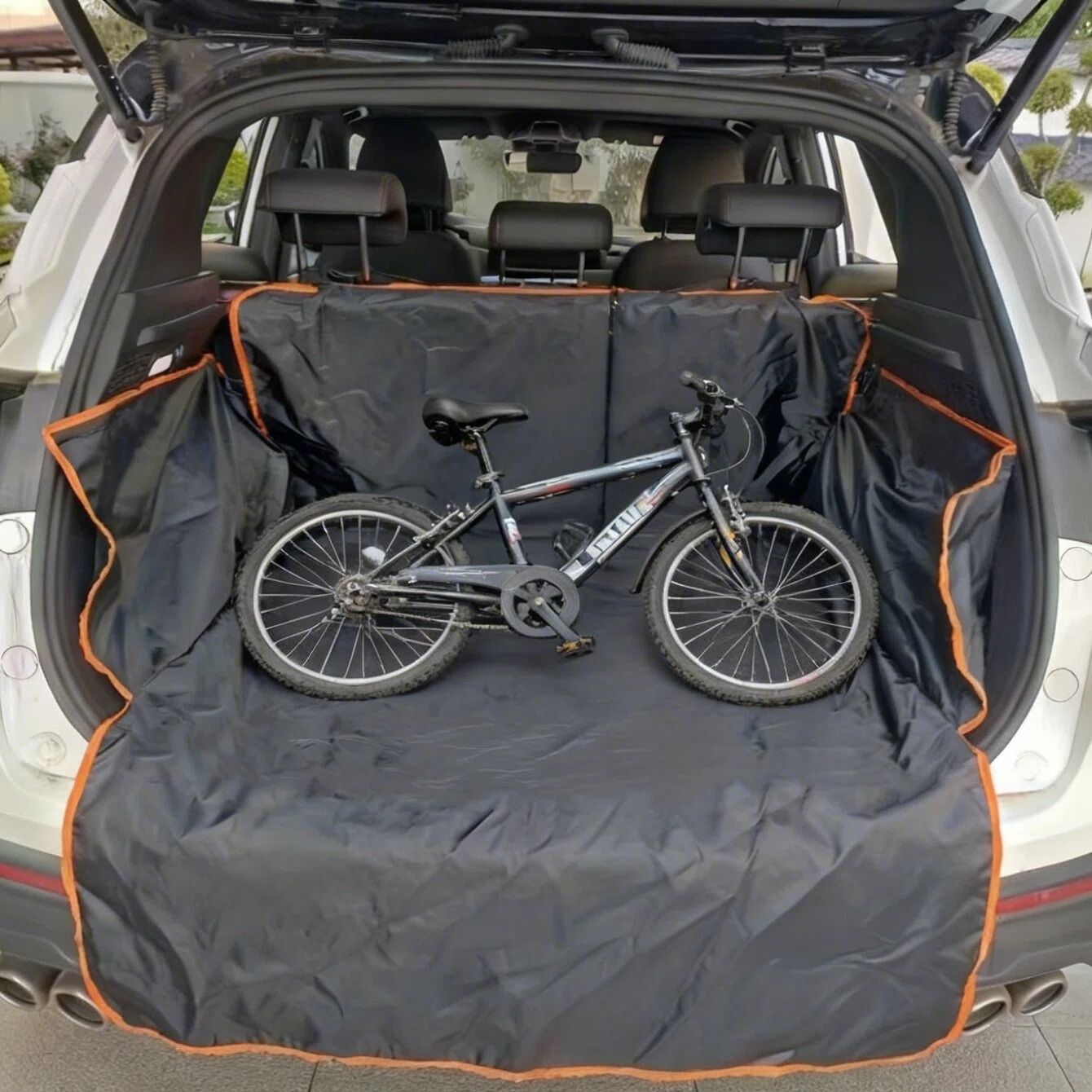 Waterproof pet car trunk mat, durable pet mat for car, dog mat for trunk, SUV trunk mat