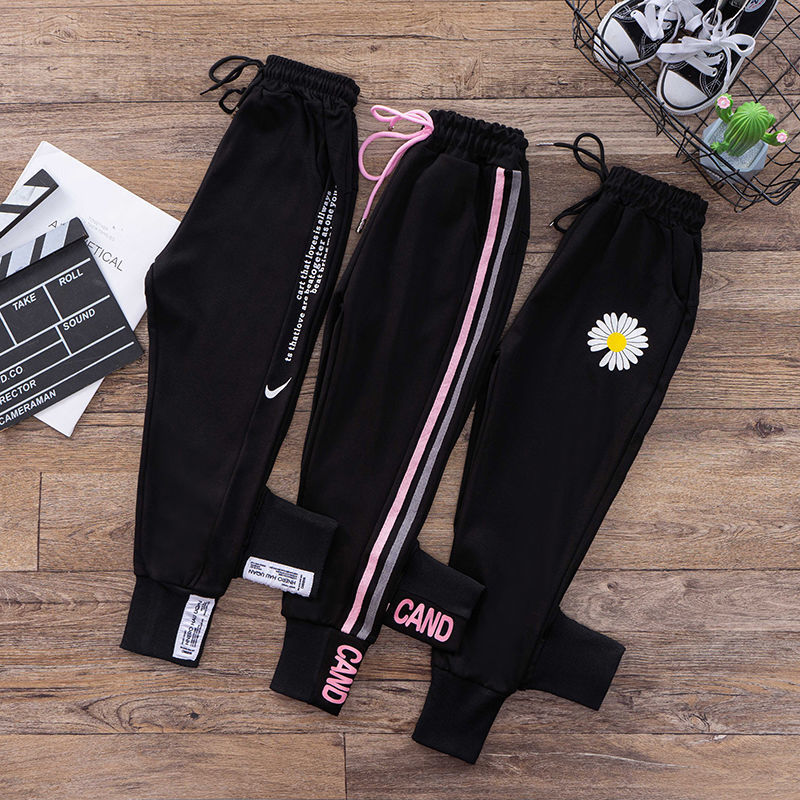 Girls' outer wear tethered sweatpants