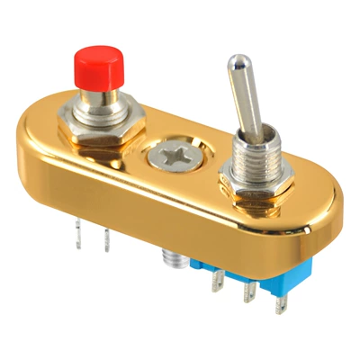 Motosiklet ləvazimatları və aksesuarları – accessories are suitable for all - single-reset-button-switch-three-speed-gold