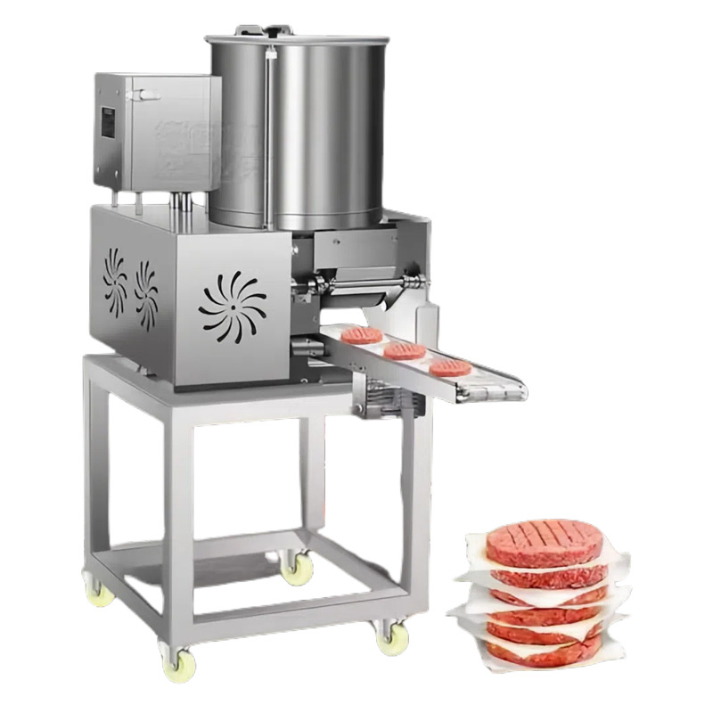 Máquina de formación de pastel de carne, máquina de prensa automática de hamburguesas, máquina de formación comercial multifuncional de pastel de camarón, máquina de pastel de pescado, máquina de prensa de pastel