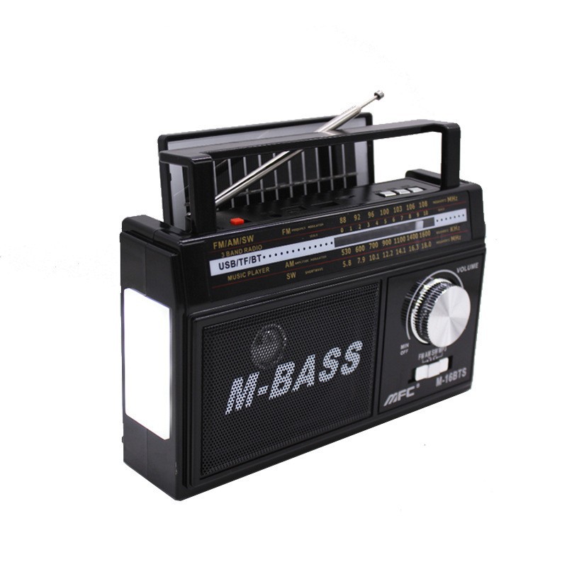 Nuevo transfronterizo de exportación de radio multifuncional europea soporte de ondas multi-segmento Bluetooth enchufe de tarjeta USB para personas mayores de alto volumen
