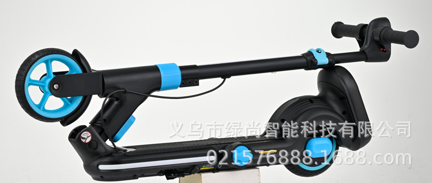 Children's Folding Electric Scooter, Standing Riding Mini Single Pedal Balance Car, Two-Wheel Scooter Wholesale