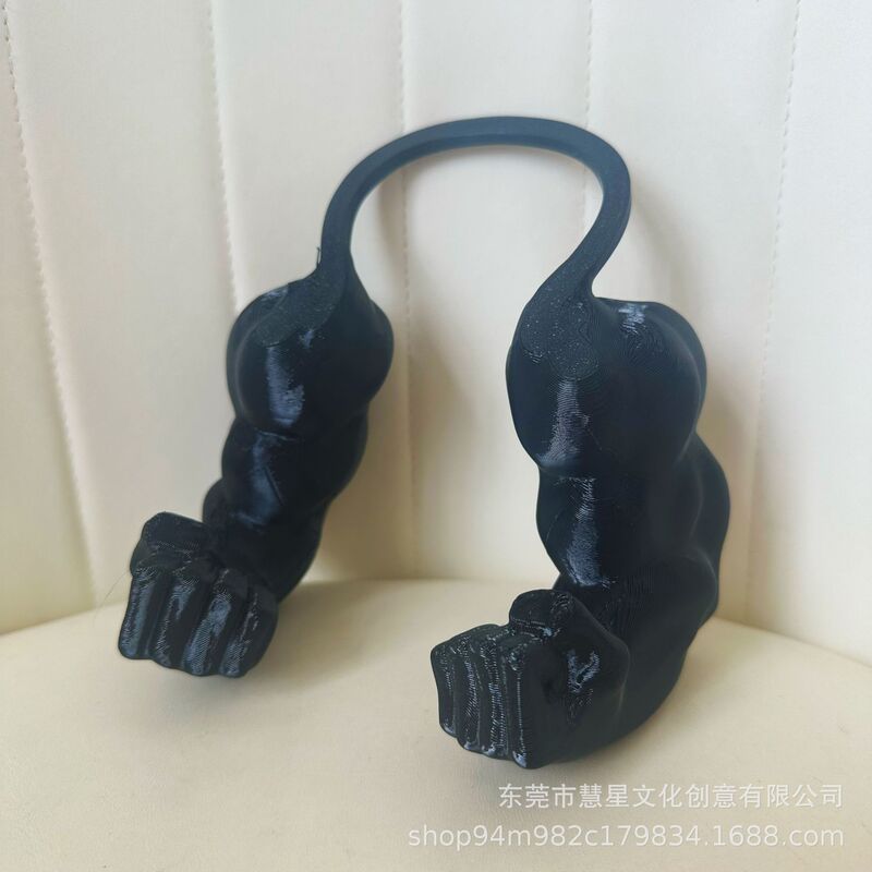 跨境爆品Creative Green Giant arm 3D打印恶搞宠物道具挂脖手臂|undefined