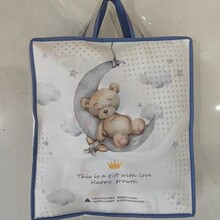 儿童婴幼儿服饰无纺布袋两片家纺四件套包装手提袋防尘袋可印LOGO
