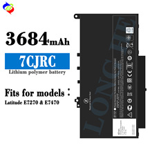 适用戴尔7CJRC全新笔记本电池Latitude E7270/E7470工厂批发外贸