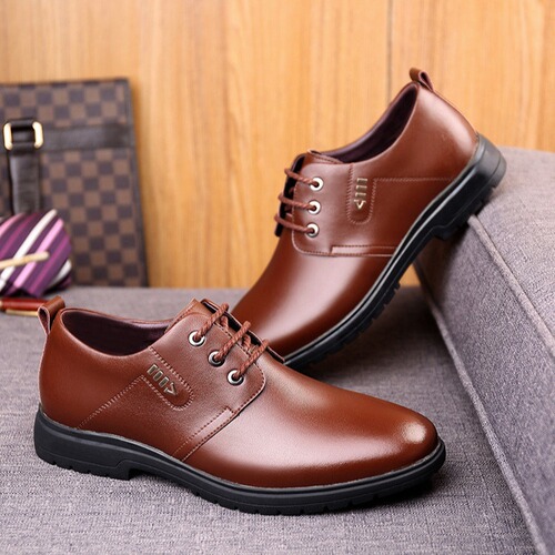 Business casual shoes, black formal work shoes, wholesale outdoor men's casual shoes, foreign trade work shoes, leather shoes for men