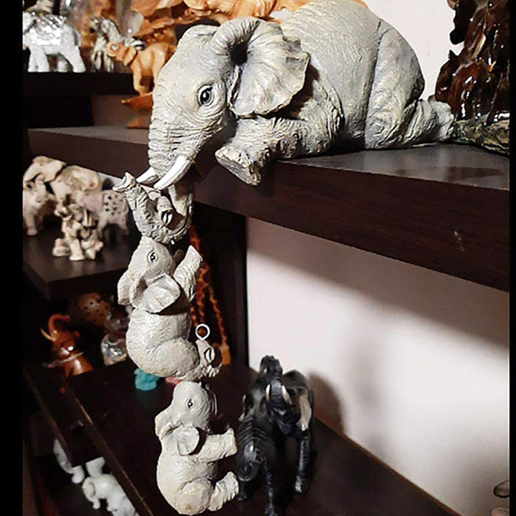 Simple Style Elephant Synthetic Resin Ornaments display picture 3