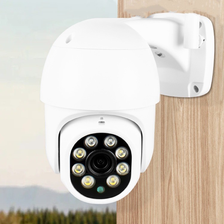 Fabrika 8 Kanallı POE Gözetleme Kamera Seti Akıllı Tam Renkli Gece Görüşü Yüksek Çözünürlük Dış Mekan 360 Derece Küre Kamera 5MP Gözetleme
