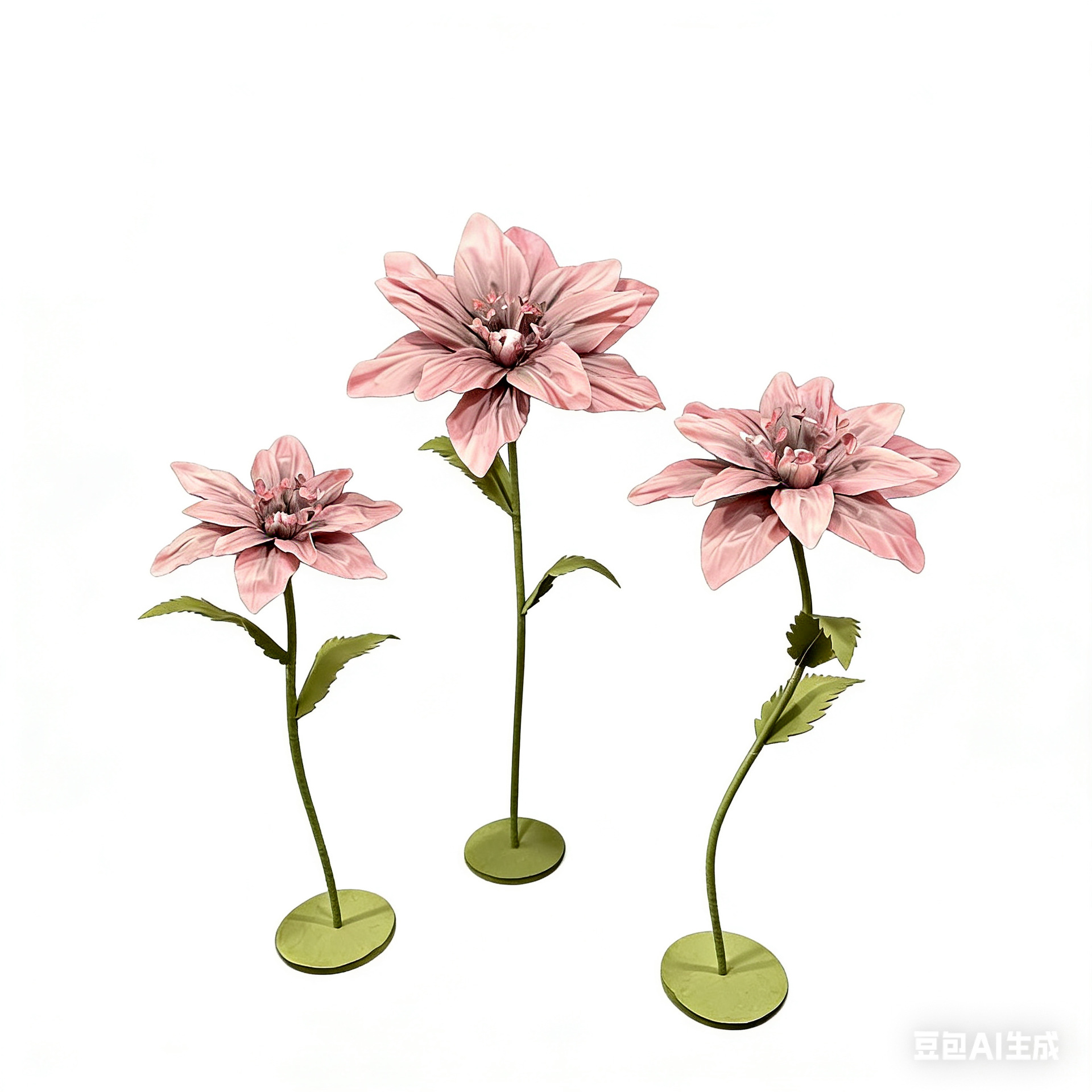 Accesorios de belleza flores falsas flores de simulación flores de color a gran escala flores acabadas de bodas escenario guía de ventana flores