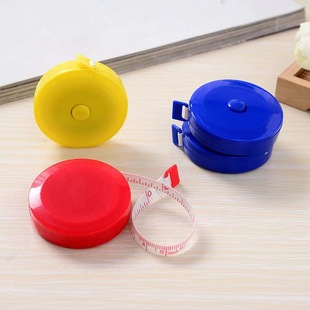 1.5m can carry mini telescopic small tape measure plastic tape measure clothes soft ruler