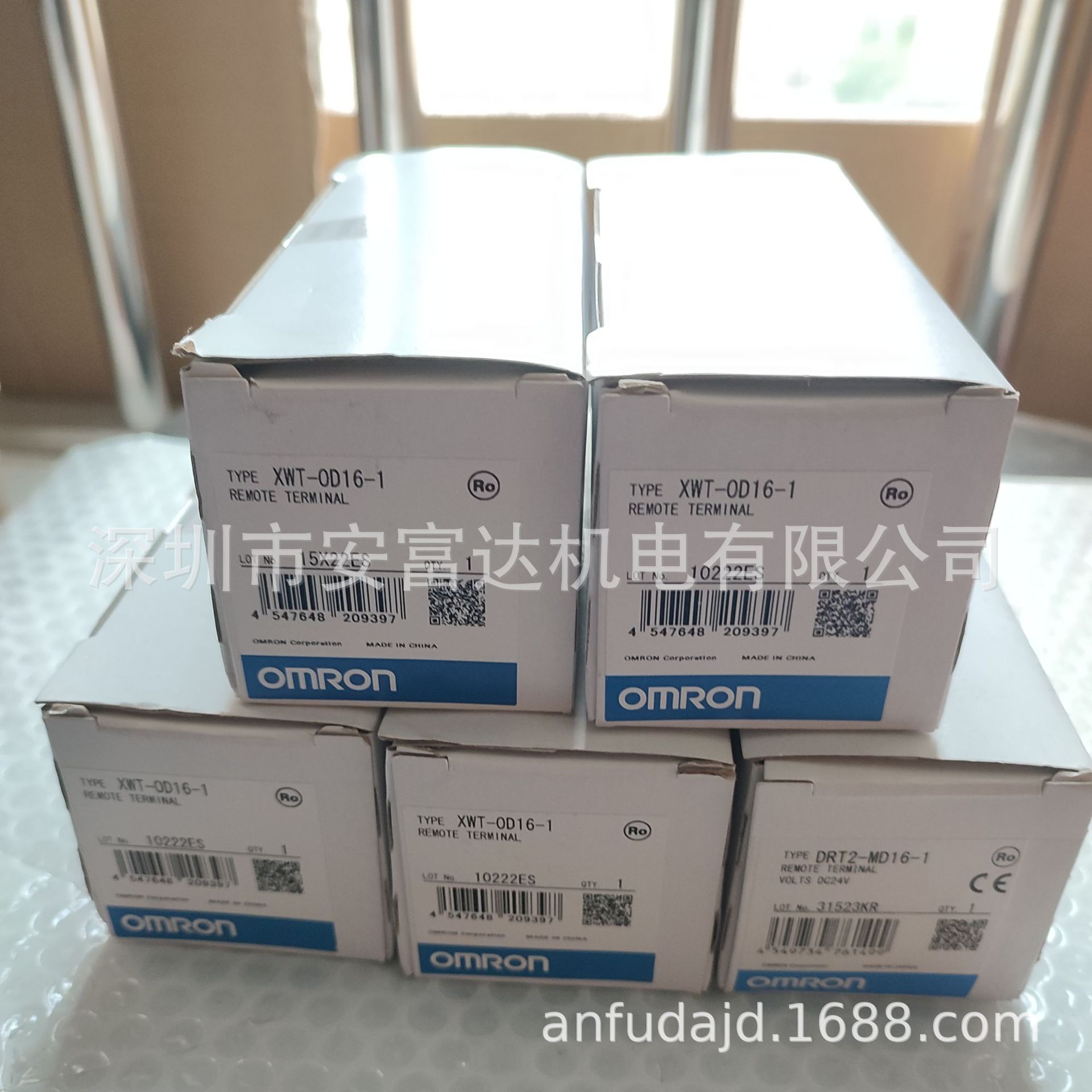OMRON欧姆龙 DRT2-MD16 -1   XWT-OD16-1远程终端模块全新原装