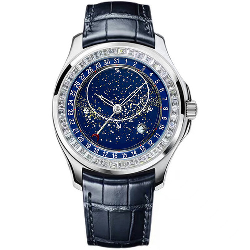 Swiss Tevise Men's Quartz Watch Waterproof Automatic High-End Fashion Men's Wristwatch Wholesale