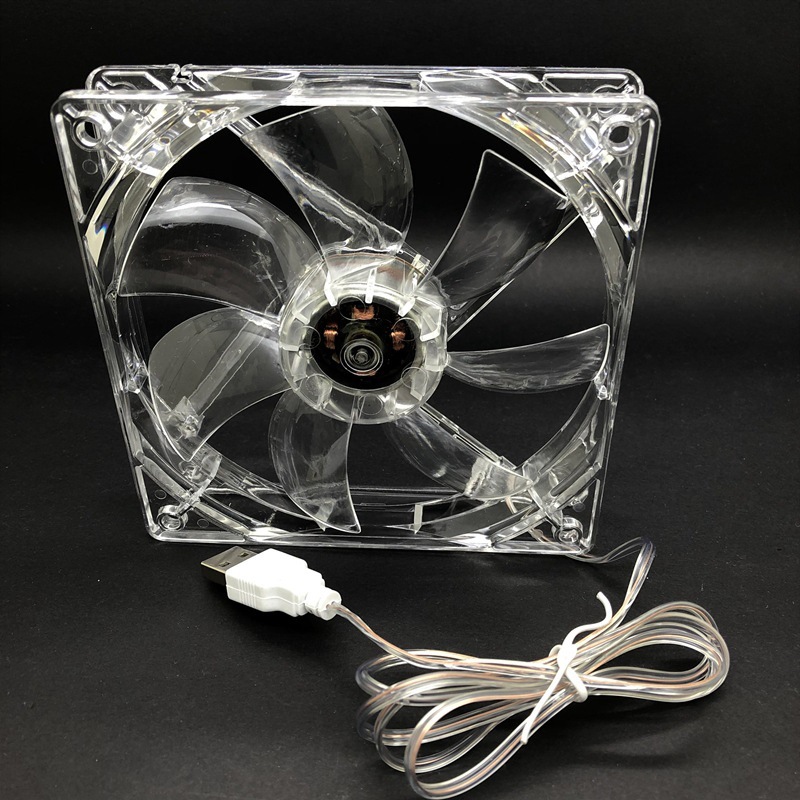 8cm -5v USB 투명 빛