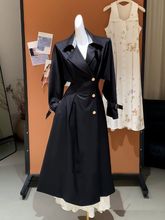 2025年秋季新款轻奢高级感时尚休闲气质款中长款风衣外套女