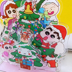 Three-layer Christmas children's stand DIY girl's heart assembled Christmas gift girl combination large stand desktop tree