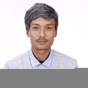 Men's Middle-aged and elderly Wig Men's flower white wig short straight hair performance wig grandpa and grandma old flower white wig