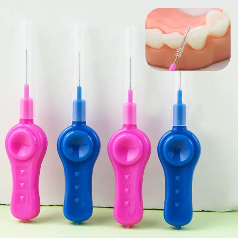 厂家跨境塑料牙线口腔牙龈护理一次性清洁用品便携式多方位可批发