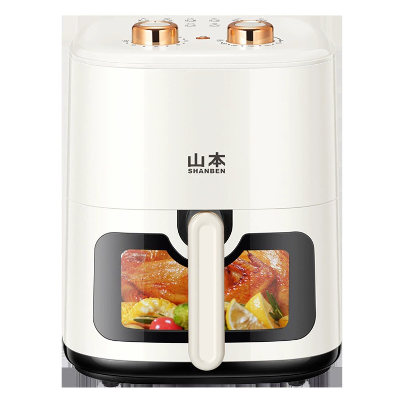 Фритюрница Yamamoto без фритюрницы Новая электрическая фритюрница Многофункциональный нагревательный механический бытовой большой емкости 6 л