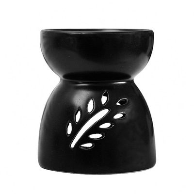 批发 亚光黑大口陶瓷香薰炉大容量香炉 室内芳香愉悦心情 做工细
