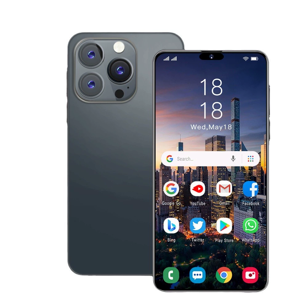 Смартфон, Intel Core i15, 15 Pro Max, Android, 5G, широкий экран
