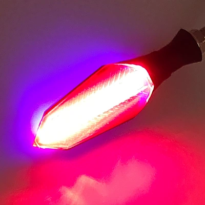 Light High Brightness Tricycle Modification Parts – Dönmə işıqları - 12v-red-and-blue-running-water