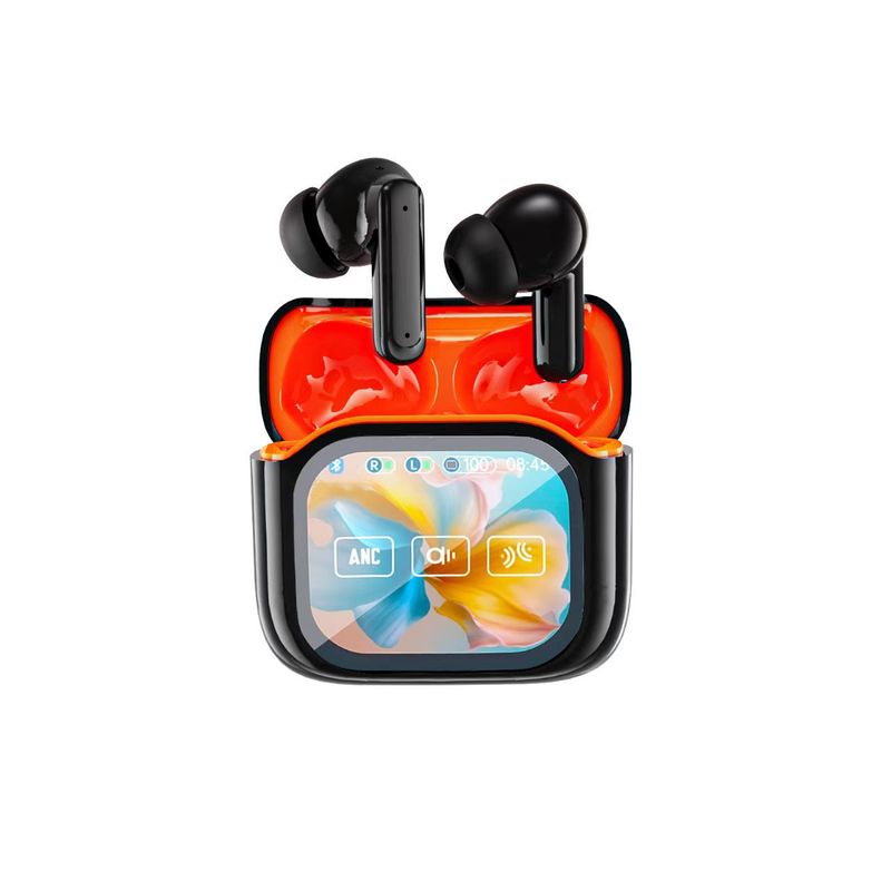 国境を越えた新製品 JM19 Bluetooth ヘッドセット カラースクリーン ANC 両耳ノイズキャンセリング インイヤー型 TWS ワイヤレス Bluetooth ヘッドセット|undefined